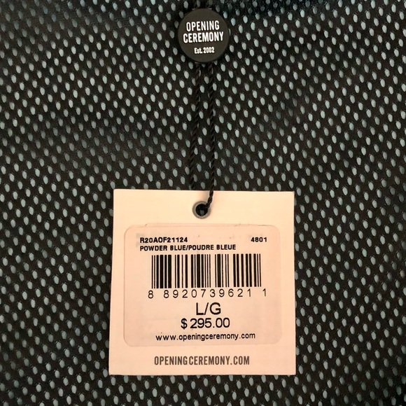 NWT Opening Ceremony Color Blocked Nylon Jacket - Picture 9 of 10